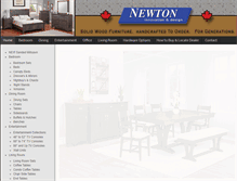 Tablet Screenshot of newtonfurnishings.com